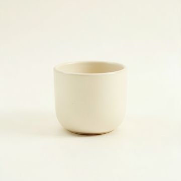 Juniper Crest Empty Candle Holder - Cream (synthetic illustration; no displayed measurements)