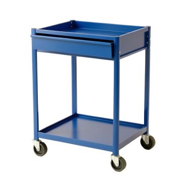 Brook Canyon Empty Rolling Workshop Cart - Blue