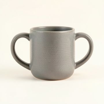 Summit Brook Ceramic Mug - Gray (synthetic illustration; no displayed measurements)
