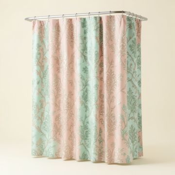 Keller Damask Single Shower Curtain (synthetic illustration; no displayed measurements)