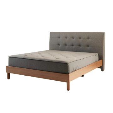 Surgener Tufted Upholstered Low Profile Standard Bed (synthetic illustration; no displayed measurements)