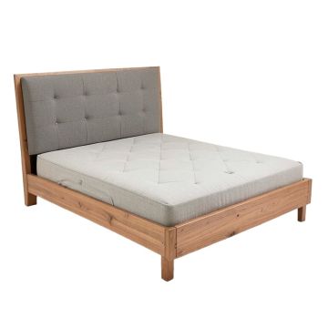 Curtrina Twin Tufted Upholstered Platform Bed