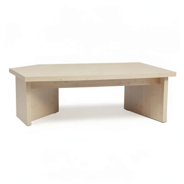 Stone Crossing Desktop Monitor Riser - Beige (synthetic illustration; no displayed measurements)