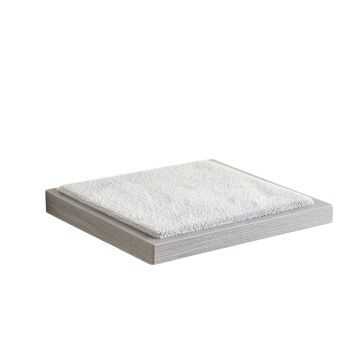 Dawn Bend Wall-Mounted Cat Perch - Gray