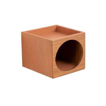 Alder Bluff Wall-Mounted Cat Perch - Terracotta