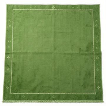 Ridge Arc Rectangular Area Rug - Green (synthetic illustration; no displayed measurements)