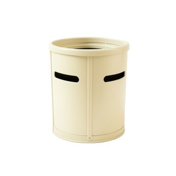 Spruce Branch Closed Garden Compost Bin - Ivory