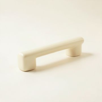 Elm Bend Cabinet Handle Without Packaging - Cream (synthetic illustration; no displayed measurements)