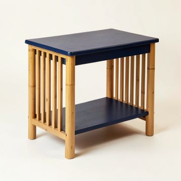 Laurel Bend Small Writing Desk - Navy (synthetic illustration; no displayed measurements)