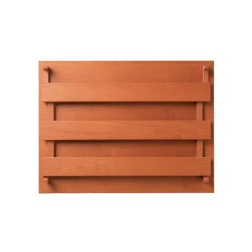 Reed Brook Empty Wall-Mounted Tool Organizer Panel - Terracotta