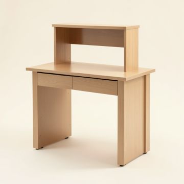 Aolany Computer Desk With Hutch (synthetic illustration; no displayed measurements)