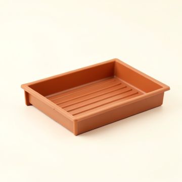 Sage Crossing Empty Under-Desk Cable Tray - Terracotta (synthetic illustration; no displayed measurements)