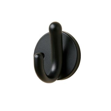 Harbor Branch Wall-Mounted Robe Hook - Black