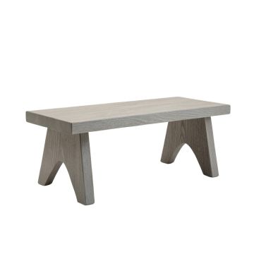 Dune Bridge Indoor Bench - Gray