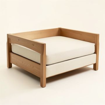 Seren Twin Solid Wood Daybed With Trundle (synthetic illustration; no displayed measurements)
