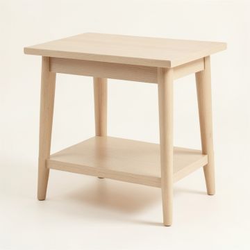 Olive Branch Side Table - Beige (synthetic illustration; no displayed measurements)