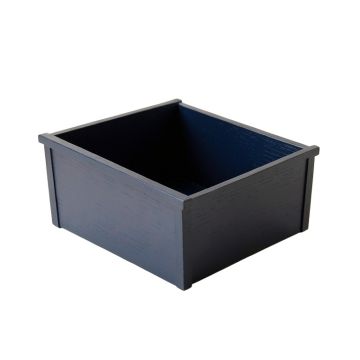 Brook Bend Low Toy Storage Unit - Navy