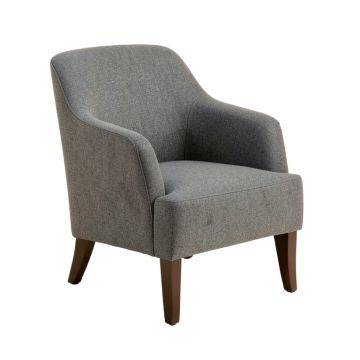 Altgeld Upholstered Parsons Chair In Gray (synthetic illustration; no displayed measurements)