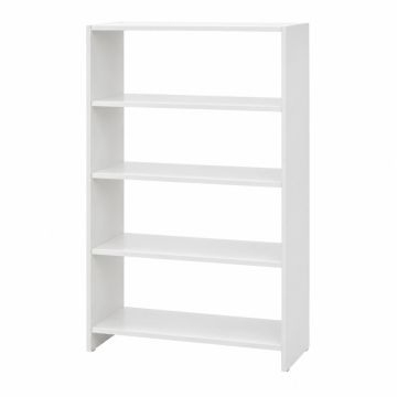 Laurel Falls Freestanding Bookcase - White