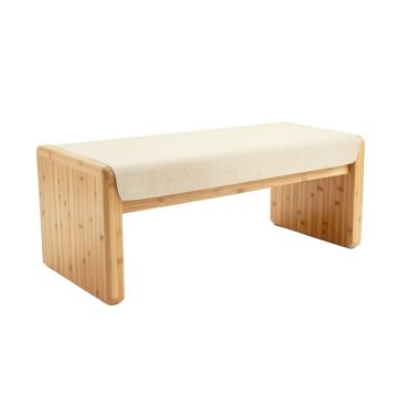 Wren Edge Indoor Bench - Beige