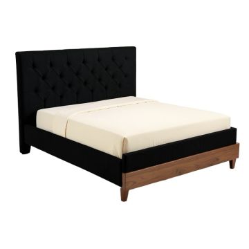 Reis Tufted Upholstered Low Profile Standard Bed