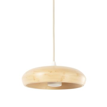 Glen Branch Pendant Light Suspended From One Plain Cable - Beige