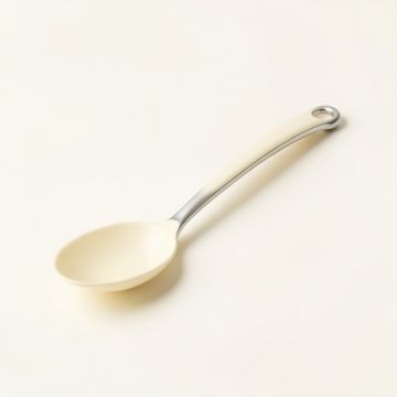 Vale Crest Cooking Spoon - Ivory (synthetic illustration; no displayed measurements)