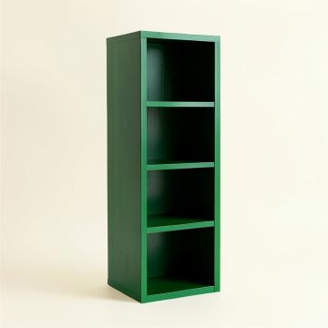 Juniper Dell Narrow Cubby Tower - Green (synthetic illustration; no displayed measurements)