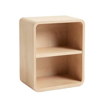 Holly Bluff Empty Mug-Storage Cabinet Insert - Beige