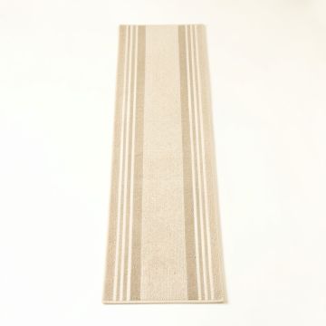 Pine Arc Narrow Runner Rug - Beige (synthetic illustration; no displayed measurements)