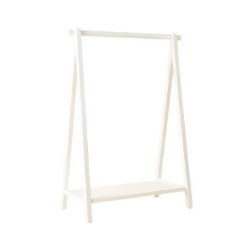 Alder Bluff Empty Garment Rack - White