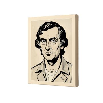 Picasso ( 1881-1973 ) By Trevor Neal Memorabilia On Canvas