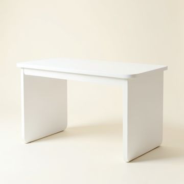 Glen Edge Writing Desk - White (synthetic illustration; no displayed measurements)