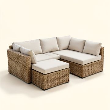 Brayhan Patio Sectional With Cushions (synthetic illustration; no displayed measurements)