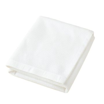 Ridge Crest Bath Towel - White