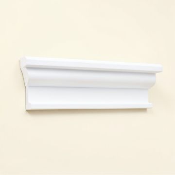 Brightton 12 '' H X 96 '' W X 15 3/8 '' D Crown Molding (synthetic illustration; no displayed measurements)