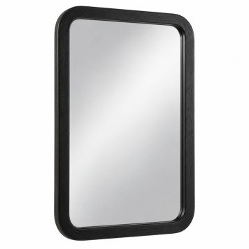Cove Brook Framed Wall Mirror - Black