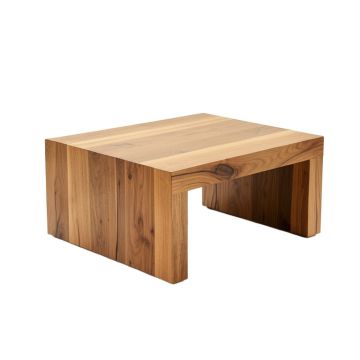 Vuelto Block Solid Wood Coffee Table