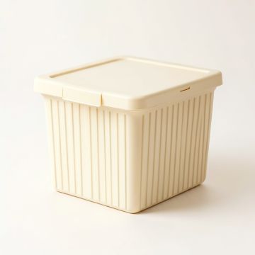 Field Dale Closed Outdoor Storage Box - Cream (synthetic illustration; no displayed measurements)