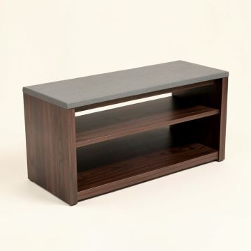 Gatton Solid Wood Shoe Storage Bench (synthetic illustration; no displayed measurements)