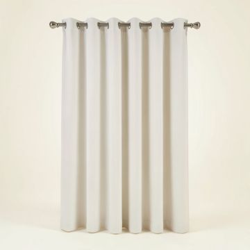 Calumet Solid Semi-Sheer Grommet Curtain Panels (synthetic illustration; no displayed measurements)