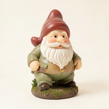 Twinkling Light Gnome Garden Statue (synthetic illustration; no displayed measurements)