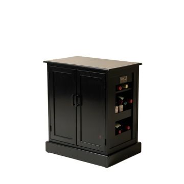 Candelario Bar With Wine Storage