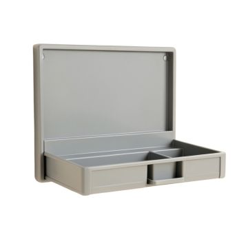 Cove Dale Empty Wall-Mounted Tool Organizer Panel - Gray