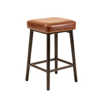 Adalwine Leather 32 '' Bar Stool
