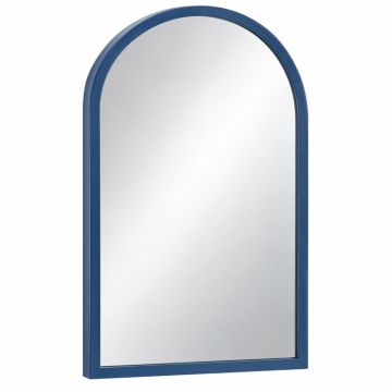 Hill Bend Framed Wall Mirror - Blue