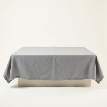 Juniper Bend Flat Bed Sheet - Gray (synthetic illustration; no displayed measurements)