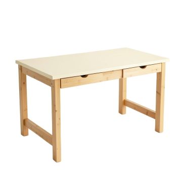 Vale Bend Empty Workshop Workbench - Cream