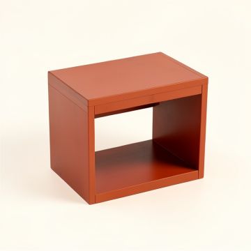 Hazel Arc Empty Coffee-Station Organizer - Terracotta (synthetic illustration; no displayed measurements)