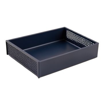Dawn Bridge Empty Under-Desk Cable Tray - Navy